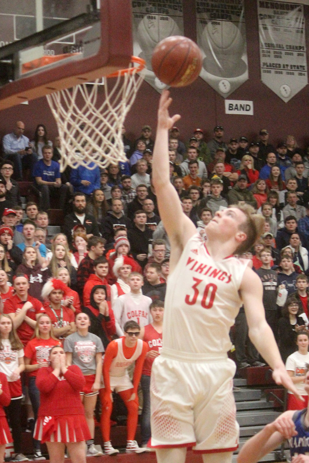 Colfax vs Clear Lake boys basketball 3-7-19